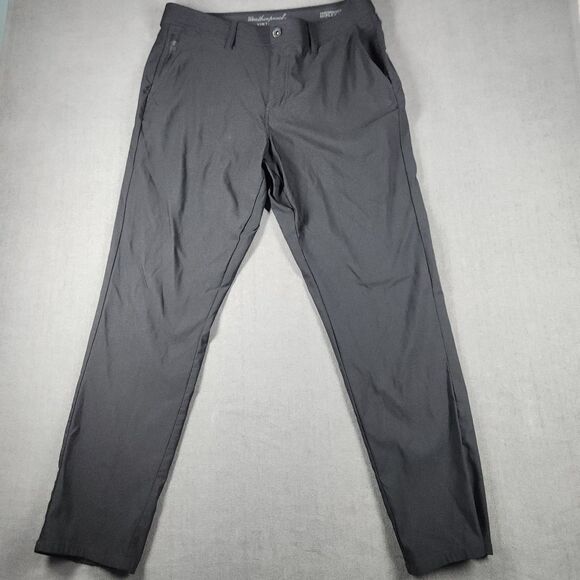 Weatherproof Pants Mens Size 36x32 Black Regular Taper - Picture 1 of 11